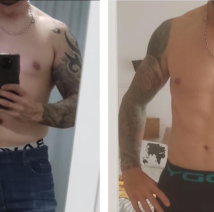 Transformación — Antes y después